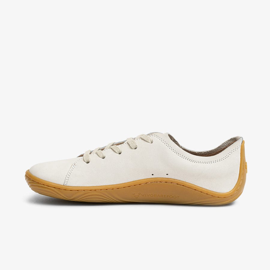 Vivobarefoot Addis Trailschoenen Dames Wit | Nederland 0168SGLO